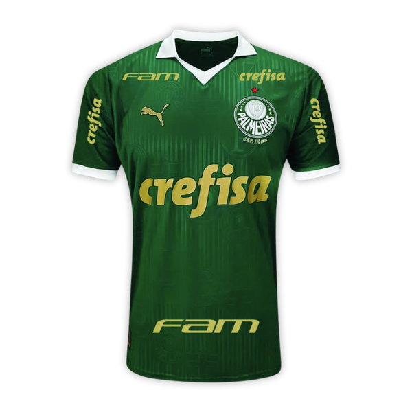 Camisa Puma Palmeiras 2024/25 I Jogador Com Patrocínios
