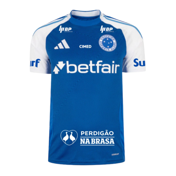 Camisa Adidas Cruzeiro 2025/26 I Com Patrocínios