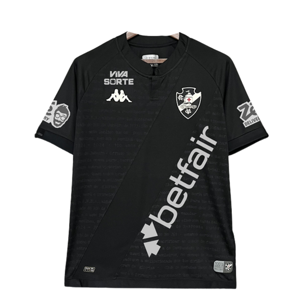 Camisa Kappa Vasco 2024/25 III Torcedor Com Patrocínio