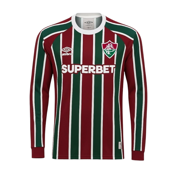 Camisa Umbro Fluminense 2025/26 I Manga Longa
