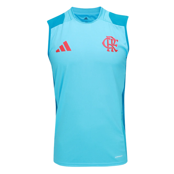 Regata Adidas Flamengo 2025/26 Treino Azul