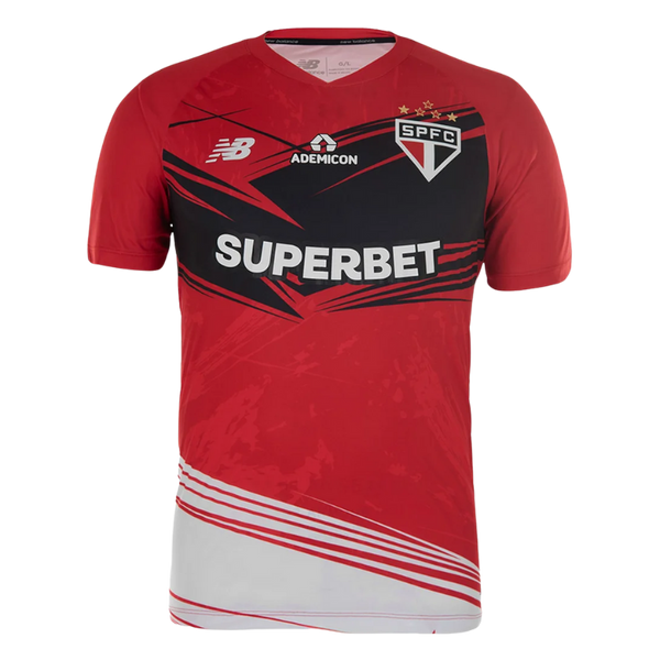 Camisa New Balance São Paulo 2025/26 Goleiro Vermelho