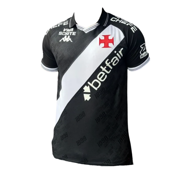Camisa Kappa Vasco 2025/26 I Torcedor Com Patrocínio