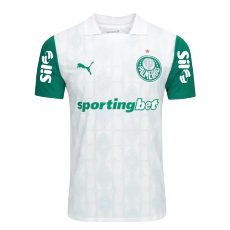Camisa Puma Palmeiras 2025/26 II Jogador Com Patrocínios