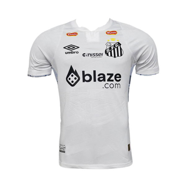 Camisa Umbro Santos 2024/25 I Jogador Com Patrocínios