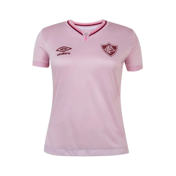 Camisa Feminina Umbro Fluminense 2024/25 Outubro Rosa