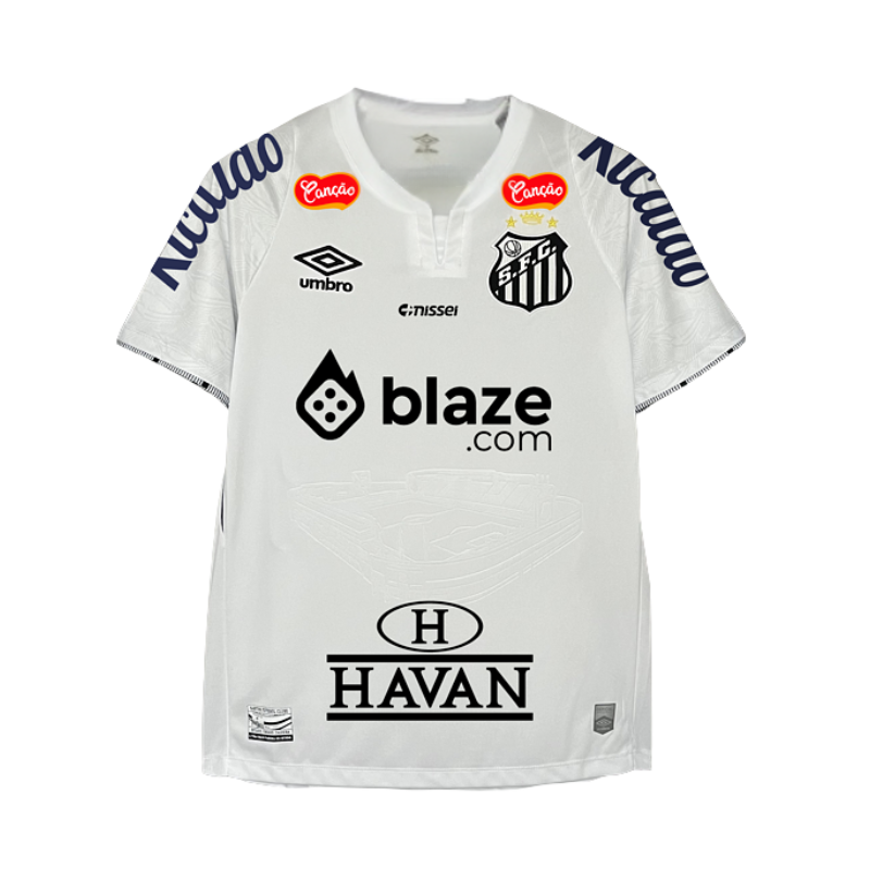 Camisa Umbro Santos 2024/25 I Torcedor Com Patrocínios