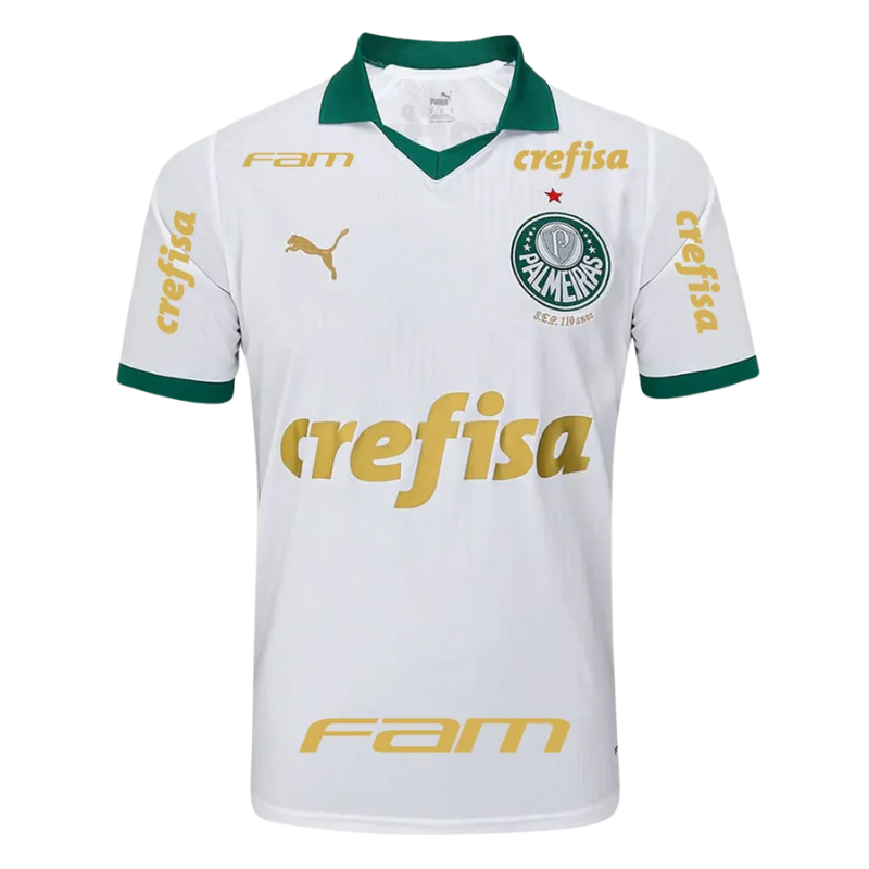 Camisa Puma Palmeiras 2024/25 II Jogador Com Patrocínios