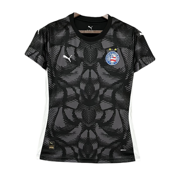 Camisa Feminina Puma Bahia 2025/26 Goleiro Preto