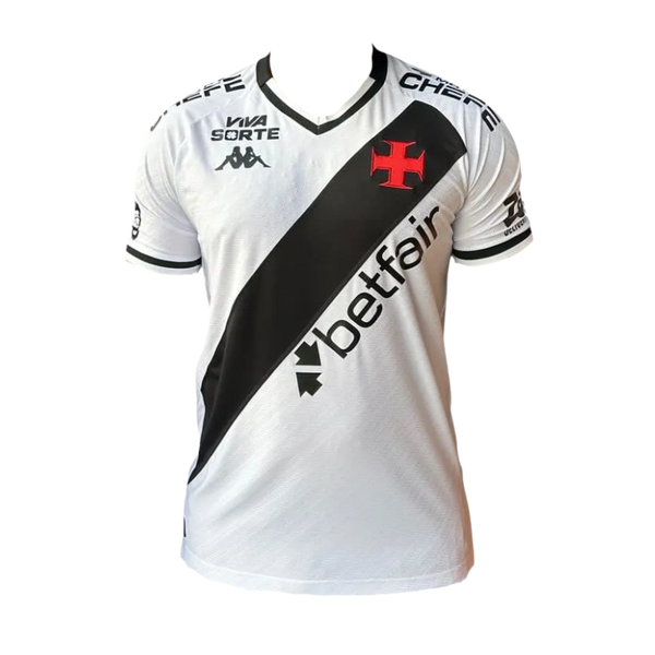 Camisa Kappa Vasco 2025/26 II Torcedor Com Patrocínio