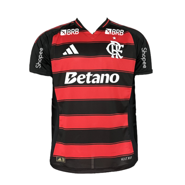 Camisa Adidas Flamengo 2025/26 I Jogador Com Patrocínios