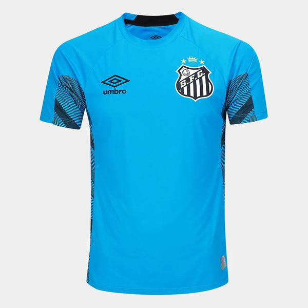 Camisa Umbro Santos 2025/26 Goleiro Azul