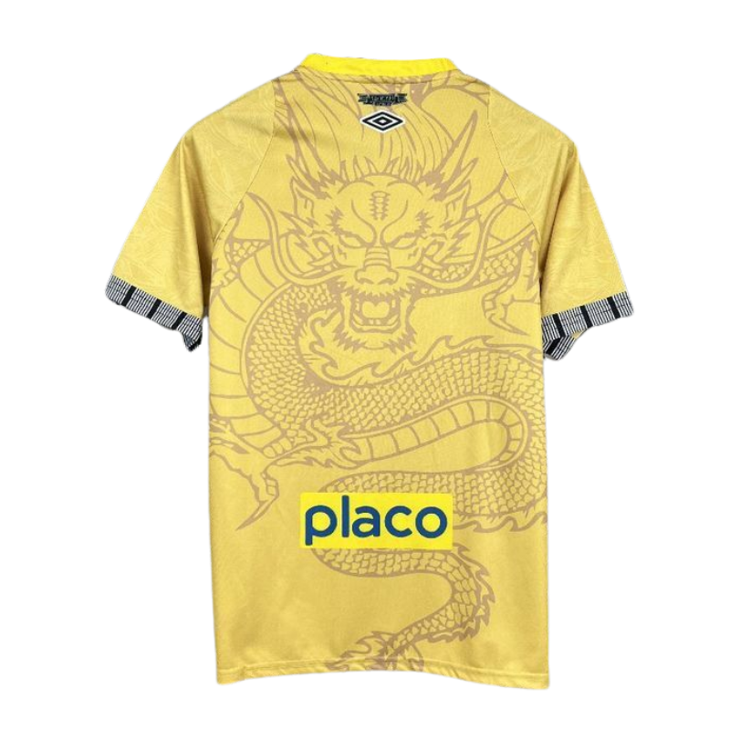 Camisa Umbro Santos 2025/26 II Edição Dragon Com Patrocínios