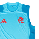 Regata Adidas Flamengo 2025/26 Treino Azul