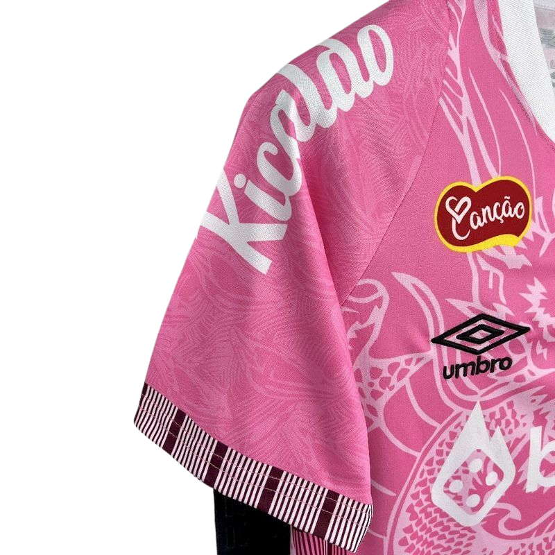 Camisa Umbro Santos 2025/26 III Edição Dragon Com Patrocínios