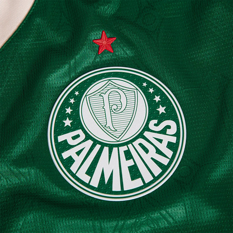 Camisa Puma Palmeiras 2025/26 I Jogador Com Patrocínios