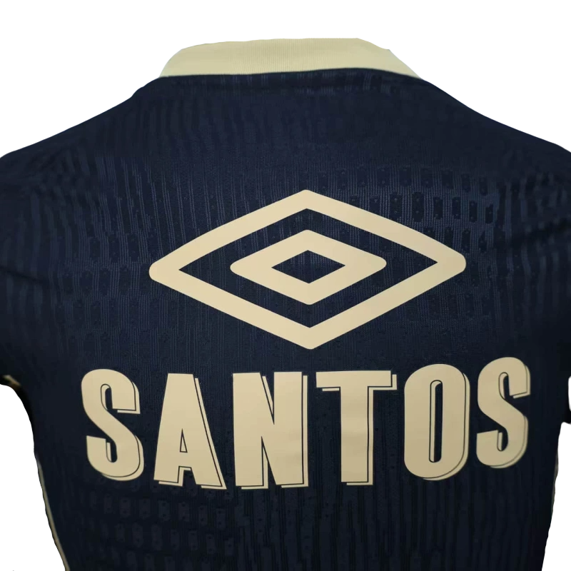 Camisa Umbro Santos 2025/26 Treino Jogador Com Patrocínios