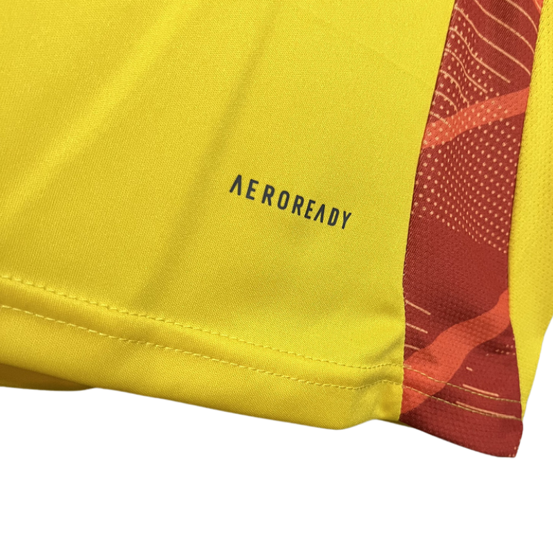 Camisa Feminina Adidas Atlético Mineiro 2025/26 Treino Amarelo