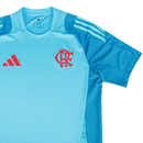 Camisa Adidas Flamengo 2025/26 Treino Azul