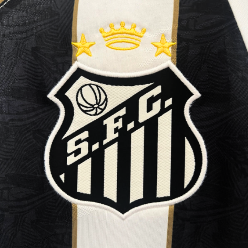 Camisa Umbro Santos 2024/25 II Torcedor Com Patrocínios