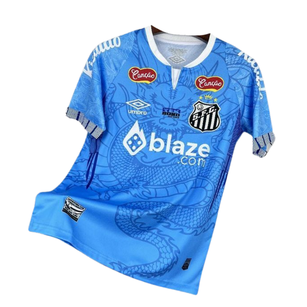 Camisa Umbro Santos 2025/26 I Edição Dragon Com Patrocínios