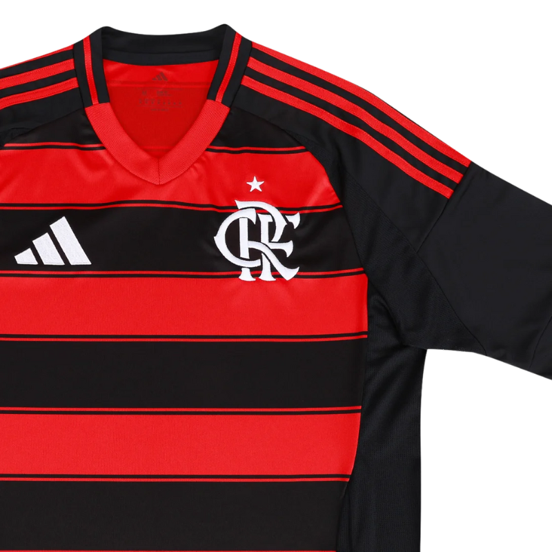 Camisa Adidas Flamengo 2025/26 I Manga Longa