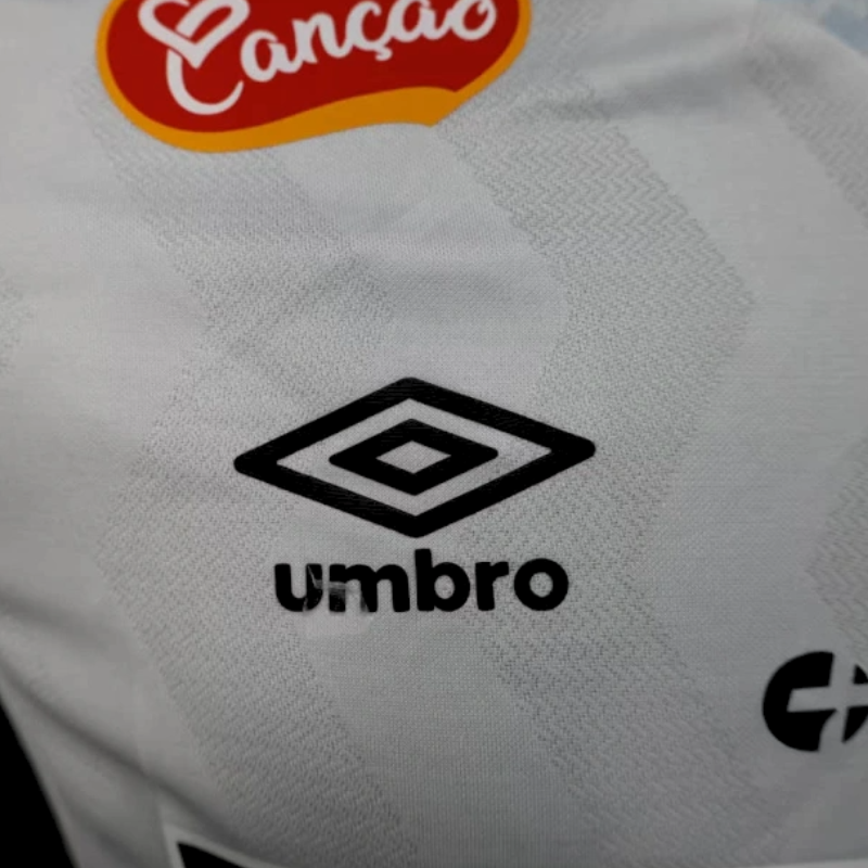Camisa Umbro Santos 2025/26 Jogador Com Patrocínios