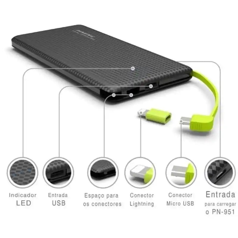 Power Bank Pineng 10.000mAh