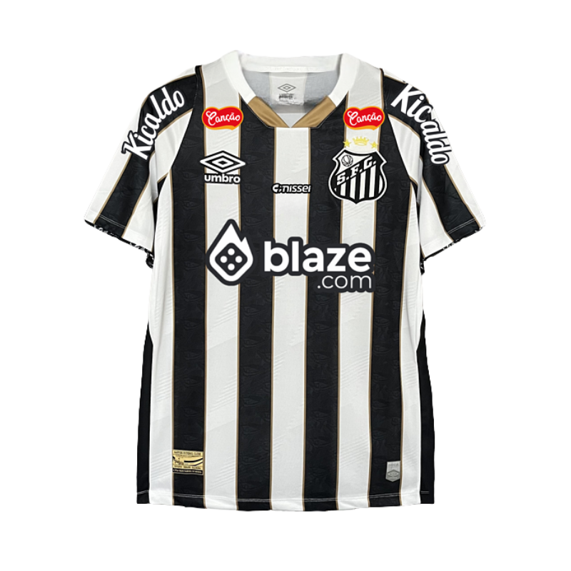 Camisa Umbro Santos 2024/25 II Torcedor Com Patrocínios