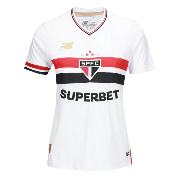 Camisa Feminina New Balance São Paulo 2025/26 I Torcedor