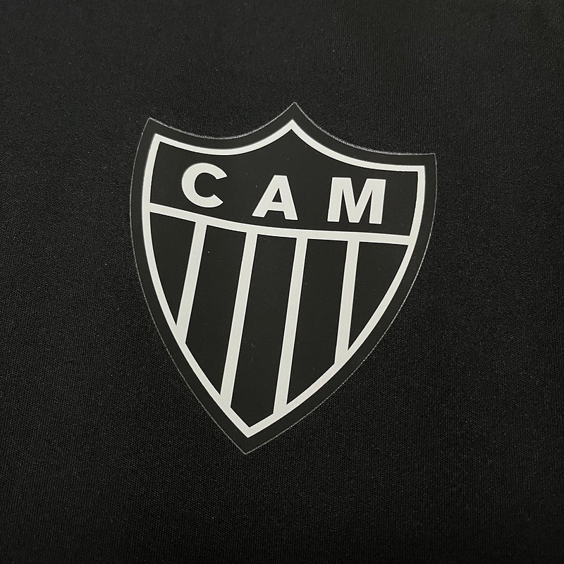 Camisa Feminina Adidas Atlético Mineiro 2025/26 Treino Preto
