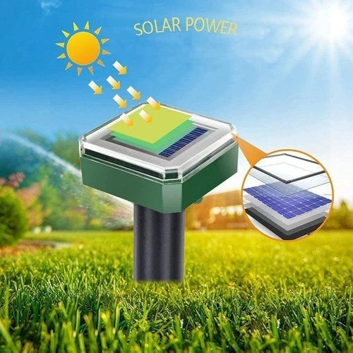 Repelente Eletrônico Solar Ultrassônico EcoProtect
