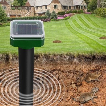 Repelente Eletrônico Solar Ultrassônico EcoProtect